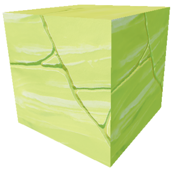 Sedimentary Rock - Bright Lime