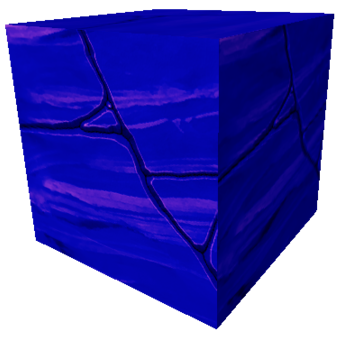 Sedimentary Rock - Shadow Blue