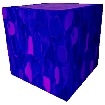 Lustrous Wood Trunk - Shadow Blue